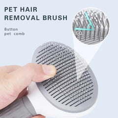 Self-Cleaning Pet Brush Comb